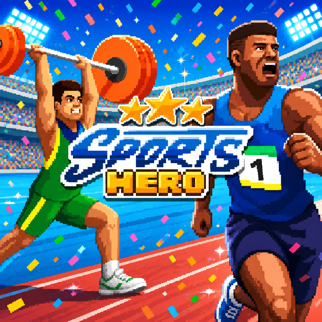 Sports Hero Game Online | Play Free Retro Athletics